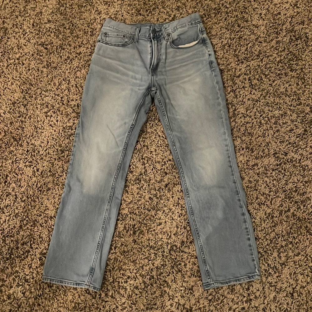 Old Navy Straight Leg Built-In Flex Jeans